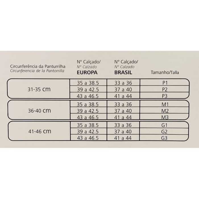 Polaina Esportiva Pulse Road - Sigvaris Com Compressão Graduada 20-30 mmHg (Média Compressão)