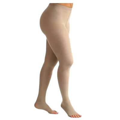 Meia Calça De Compressão  - Sigvaris 20-30 mmHg (Média Compressão) Select Comfort Premium - Ponteira Aberta