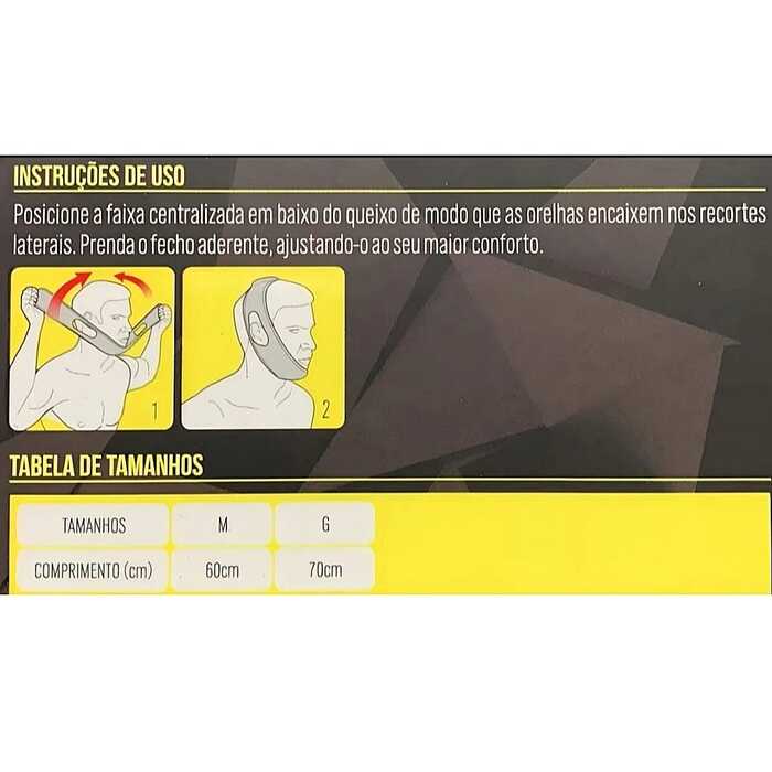 Faixa Mandibular Anti Ronco - Kestal