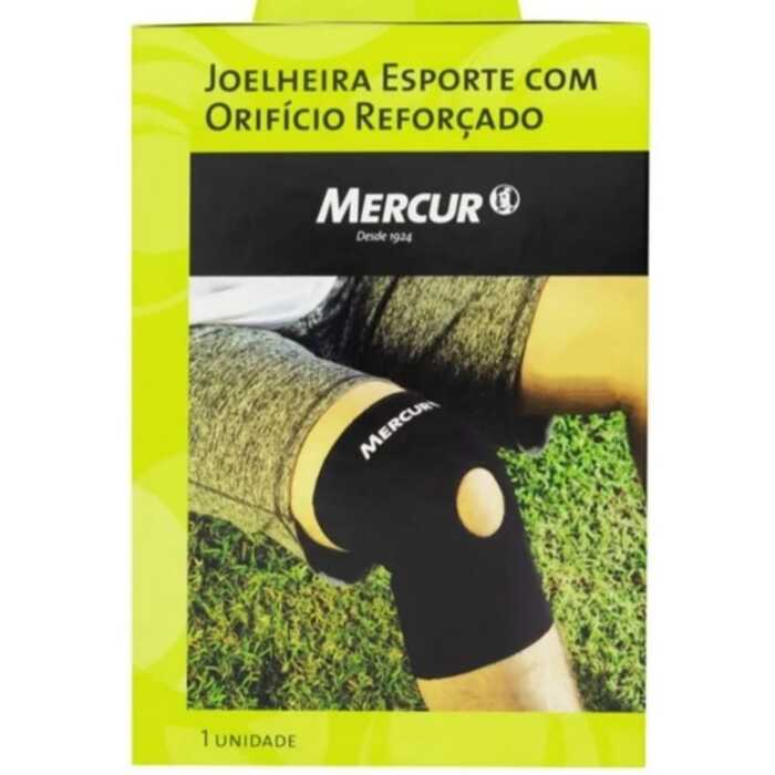 Joelheira Esporte Com Orifício Reforçado - Mercur