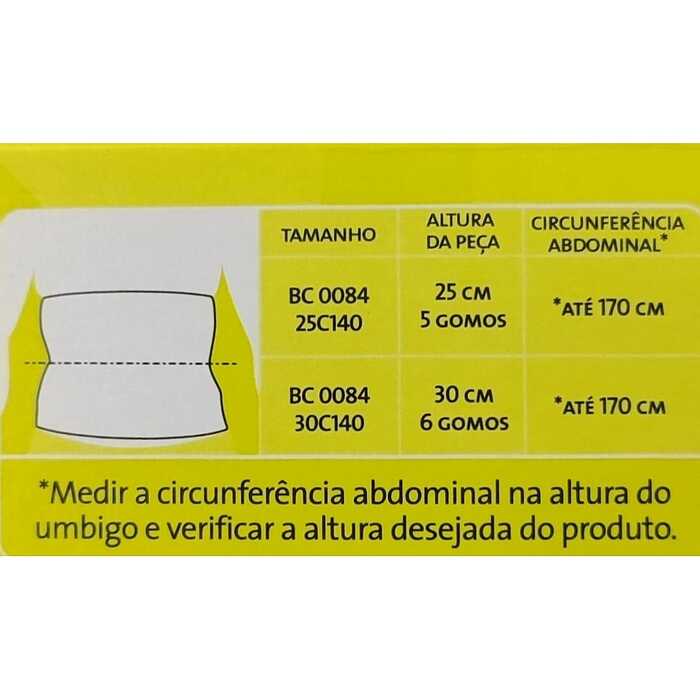 Faixa Abdominal Elástica 30 x 140cm - Mercur