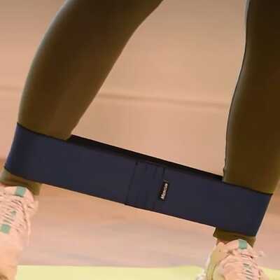 Faixa De Resistência Para Exercícios - Média Intensidade (Azul) - Mercur