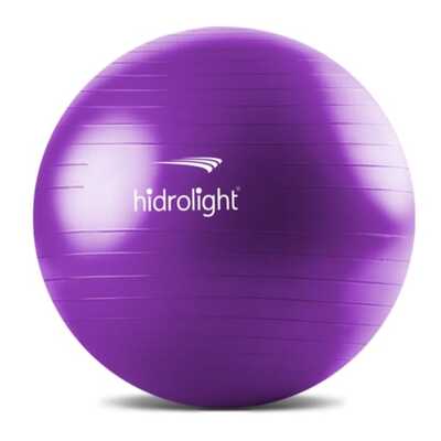 Bola de Exercícios 65 cm (Roxo) - Hidrolight 