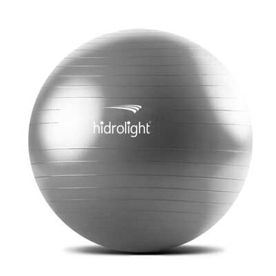 Bola de Exercícios 75 cm (Cinza) - Hidrolight 