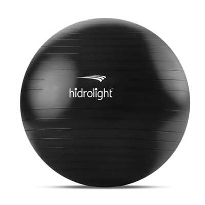 Bola de Exercícios 85 cm (Preto) - Hidrolight 