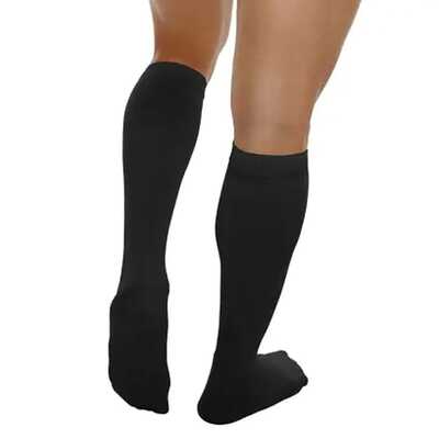 Meia De Compressão Masculina - Kendall 18-21 mmHg (Média Compressão) Ultra Pro - Panturrilha 3/4 - Ponteira Fechada