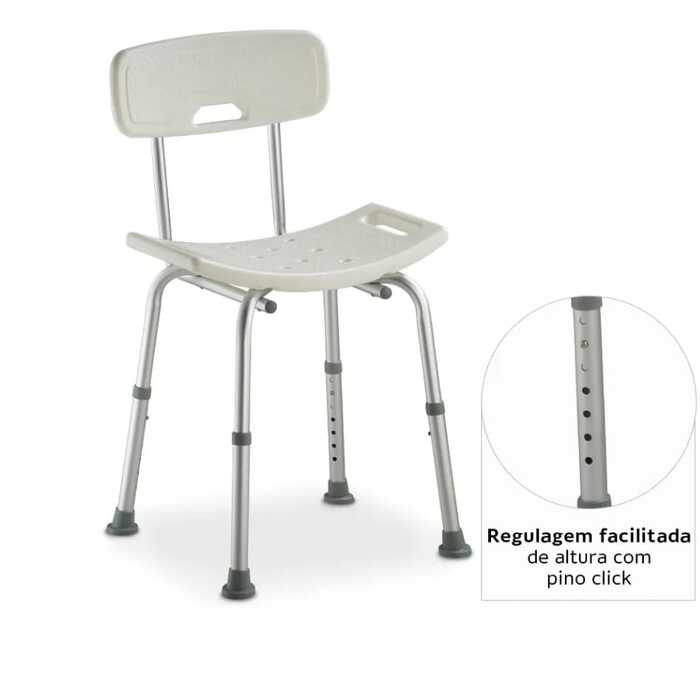 Banqueta De Banho D2 - Dellamed