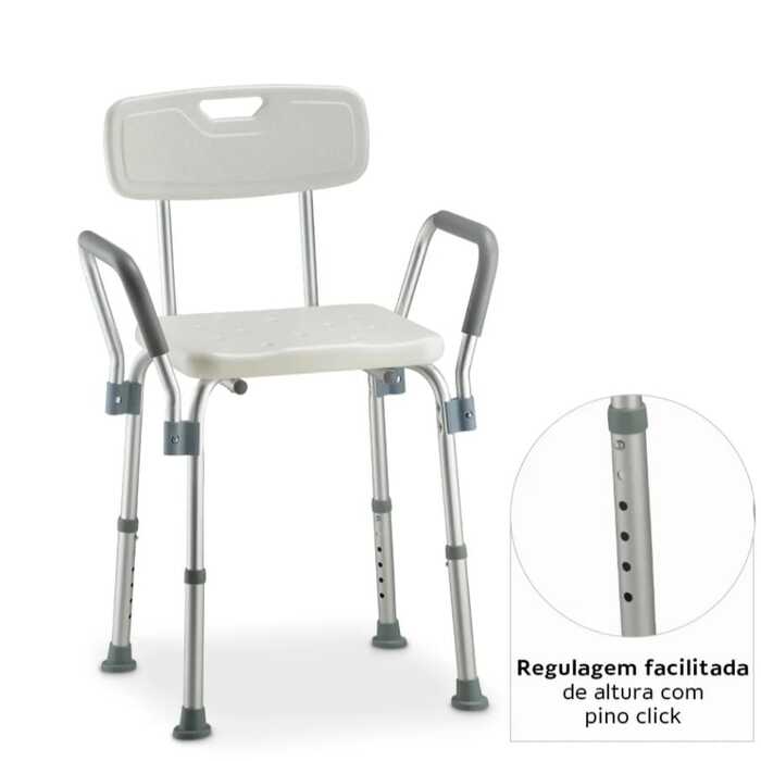 Banqueta De Banho D3 - Dellamed