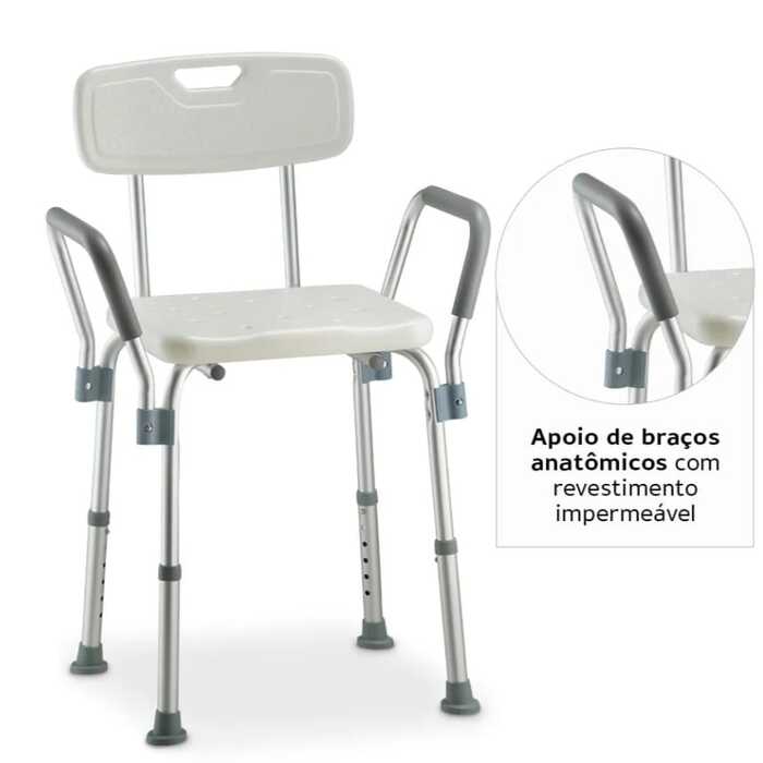 Banqueta De Banho D3 - Dellamed
