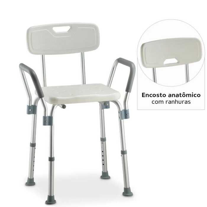Banqueta De Banho D3 - Dellamed