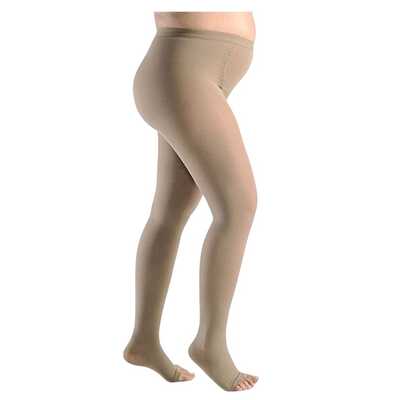 Meia Calça De Compressão Materna - Sigvaris 30-40 mmHg (Alta Compressão) Select Comfort Premium - Ponteira Aberta