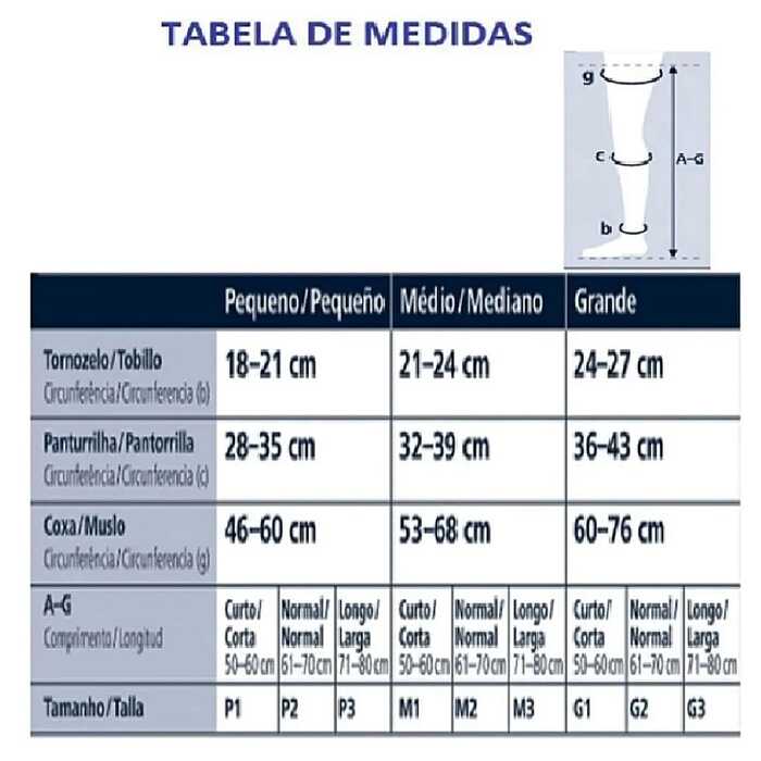 Meia Calça De Compressão Materna - Sigvaris 30-40 mmHg (Alta Compressão) Select Comfort Premium - Ponteira Aberta