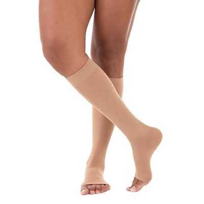 Meia De Compressão Legline - Venosan 20-30 mmHg (Média Compressão) - Panturrilha 3/4 - Ponteira Aberta