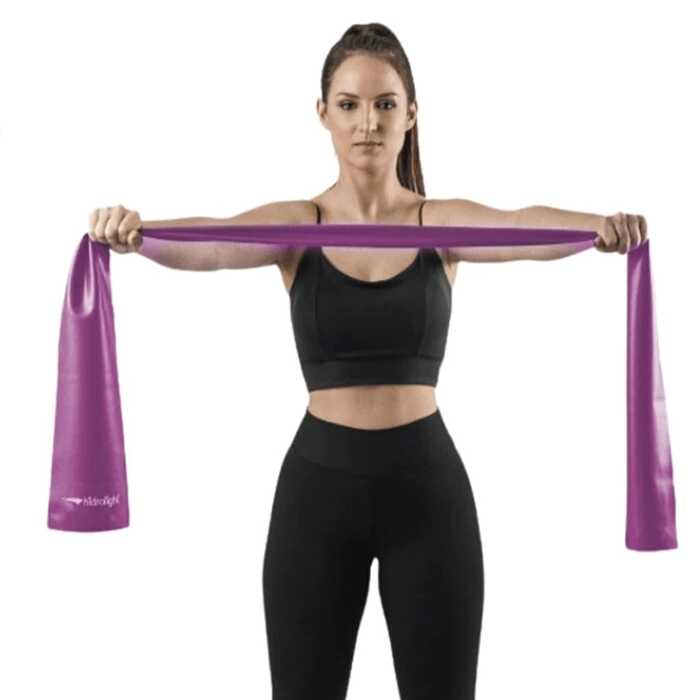 Kit Com 3 Faixas De Resistência Para Exercícios - Hidrolight