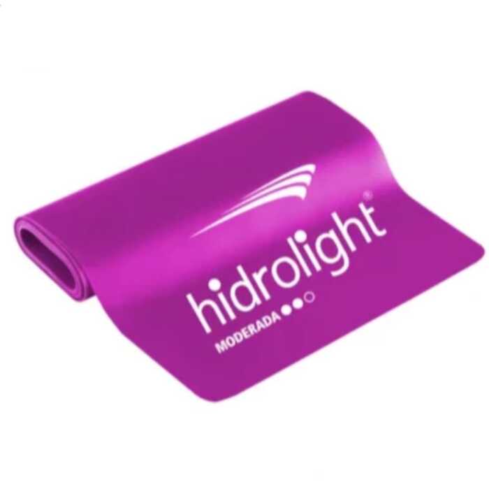 Faixa De Resistência Para Exercícios - Moderada (Roxo) - Hidrolight