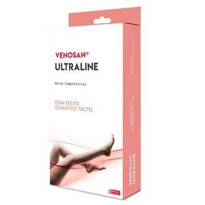 Meia Calça De Compressão Ultraline Materna  - Venosan 20-30 mmHg (Média Compressão) - Ponteira Aberta