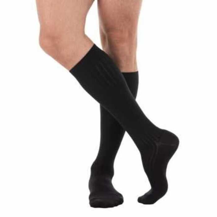 Meia De Compressão Unissex Supportline Soft - Venosan 18-22 mmHg (Leve Compressão) - Panturrilha 3/4 - Ponteira Fechada