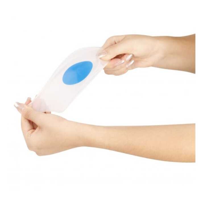Calcanheira Siligel Com Ponto Azul - Ortho Pauher