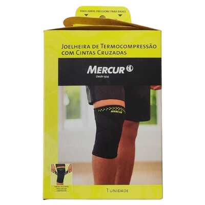 Joelheira De Termocompressão Com Cintas Cruzadas - Mercur
