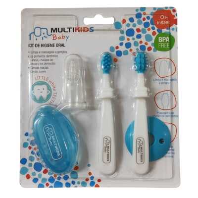 Kit De Higiene Oral Baby - Multikids 