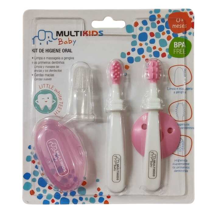 Kit De Higiene Oral Baby - Multikids 