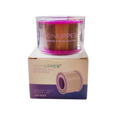 Curativo Fita De Silicone Bege 2,5 x 1,5cm - Skinupper