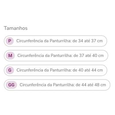 Suporte De Compressão Para Panturrilha (1 Par) - Hidrolight
