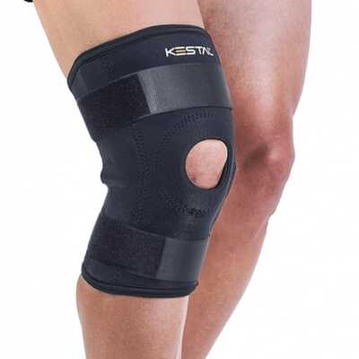 Joelheira Articulada Ajustável Plus Size - Tamanho Único- Kestal   