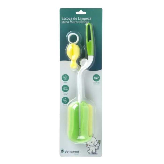 Escova De Limpeza Para Mamadeiras - Dellamed