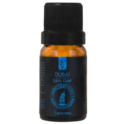Essência Dubai - Lírio Gold - Via Aroma 10ml 