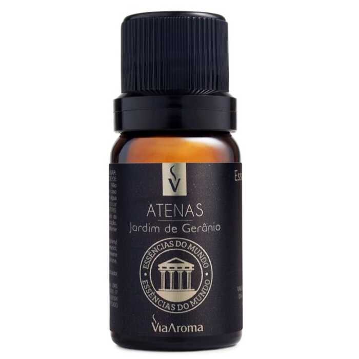 Essência Atenas - Jardim de Gerânio - Via Aroma 10ml