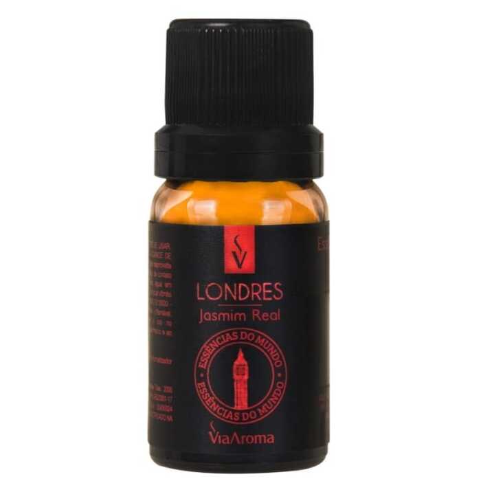 Essência Londres - Jasmim Real - Via Aroma 10ml