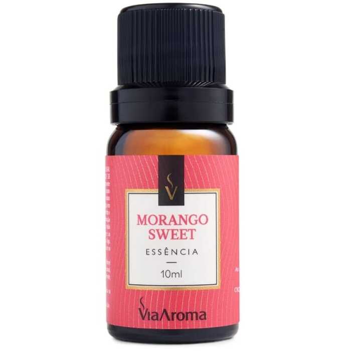 Essência Morango Sweet - Via Aroma 10ml