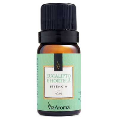 Essência Eucalipto E Hortelã  - Via Aroma 10ml
