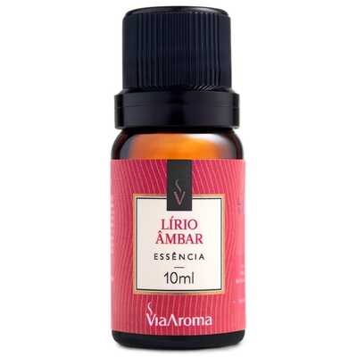 Essência Lírio Âmbar - Via Aroma 10ml