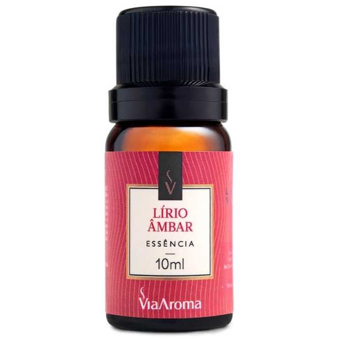 Essência Lírio Âmbar - Via Aroma 10ml