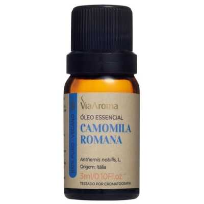 Óleo Essencial Camomila Romana - Via Aroma 10ml