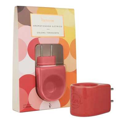Aromatizador Elétrico Bivolt Vermelho - Via Aroma