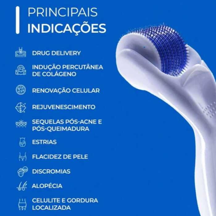 Derma Roller 540 Agulhas – 2,50 mm - Smart GR