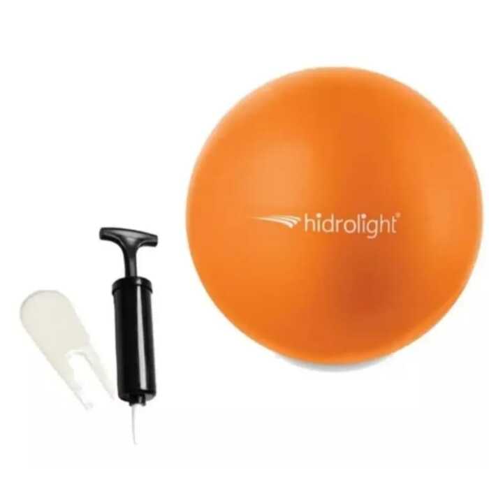 Bola de Exercícios 20 cm (Laranja) - Hidrolight 