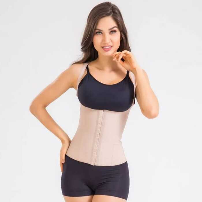 Corselet Cotton Body Shaper - Esbelt 