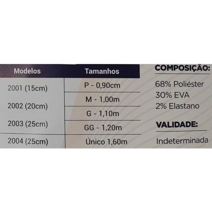 Cinta Abdominal Modelo 2001 / 15cm (1,00m) - Selecta 