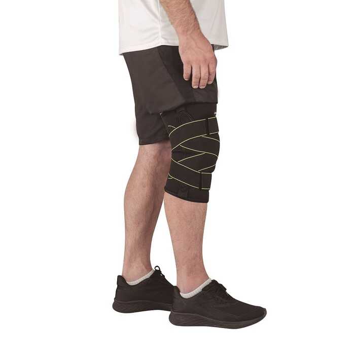 Joelheira Articulada Com Dobradiças E Cintas Cruzadas - Mercur 