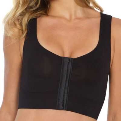 Sutiã Regata Modelador (Preto) - Plié 