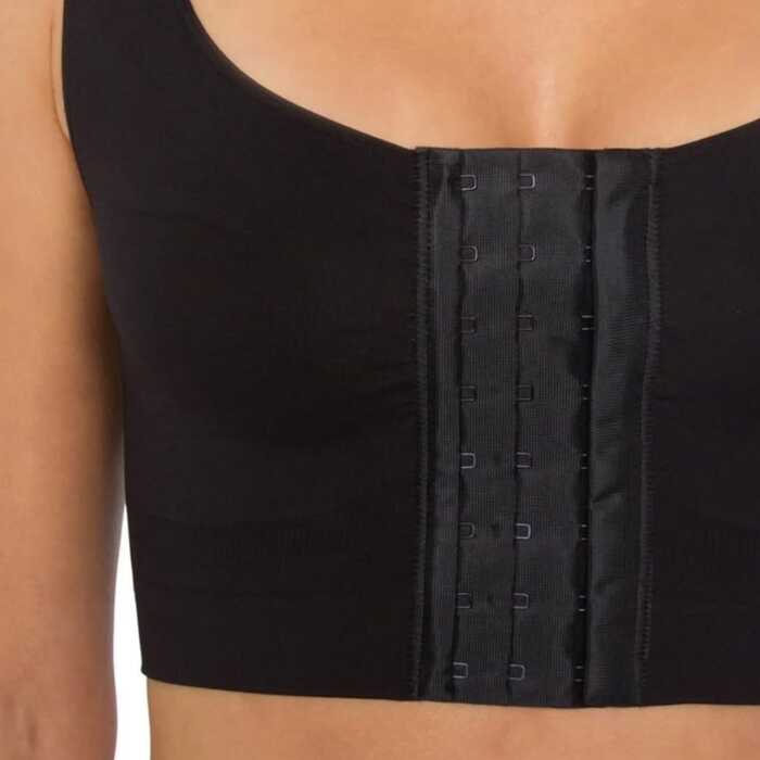 Sutiã Regata Modelador (Preto) - Plié 