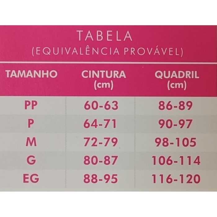 Calcinha Tradicional Emana Alta Compressão - Esbelt 