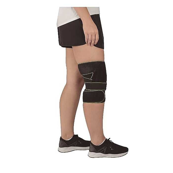 Joelheira Ajustável Com Hastes E Cintas De Compressão - Mercur 