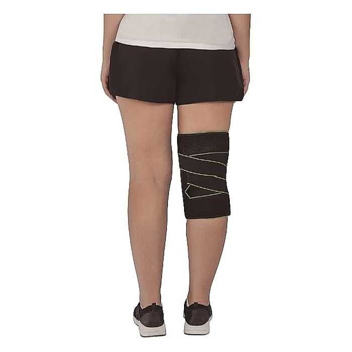 Joelheira Ajustável Com Hastes E Cintas De Compressão - Mercur 