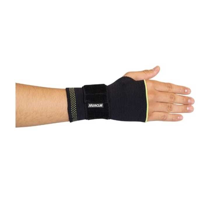 Munhequeira De Compressão Elástica Com Tala (Direita) - Mercur