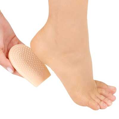 Calcanheira De Silicone Com Pontos De Estímulo - Ortho Pauher 